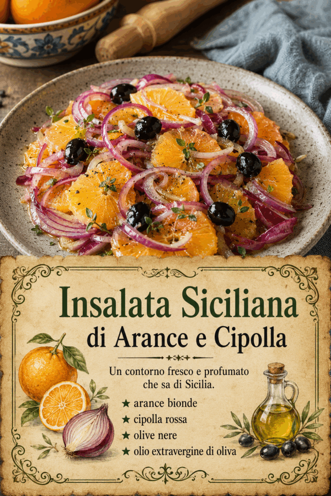 Insalata Siciliana di Arance e Cipolla