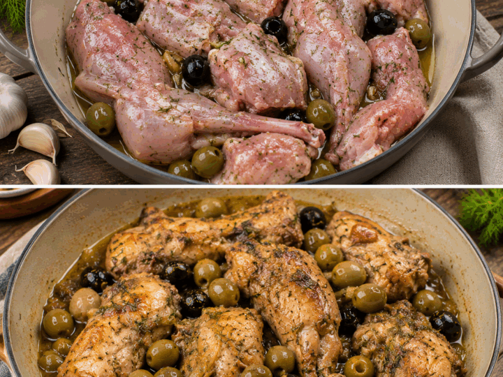 Coniglio alla Viterbese con Olive e Finocchietto – Lazio
