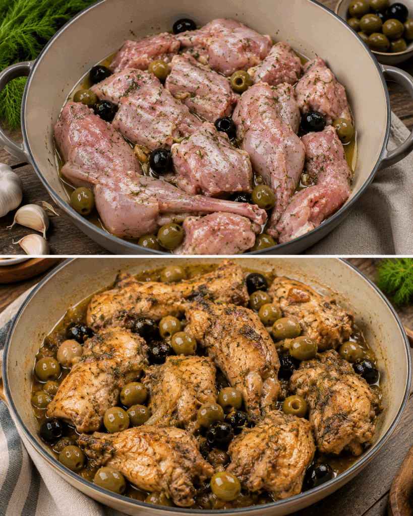 Coniglio alla Viterbese con Olive e Finocchietto – Lazio