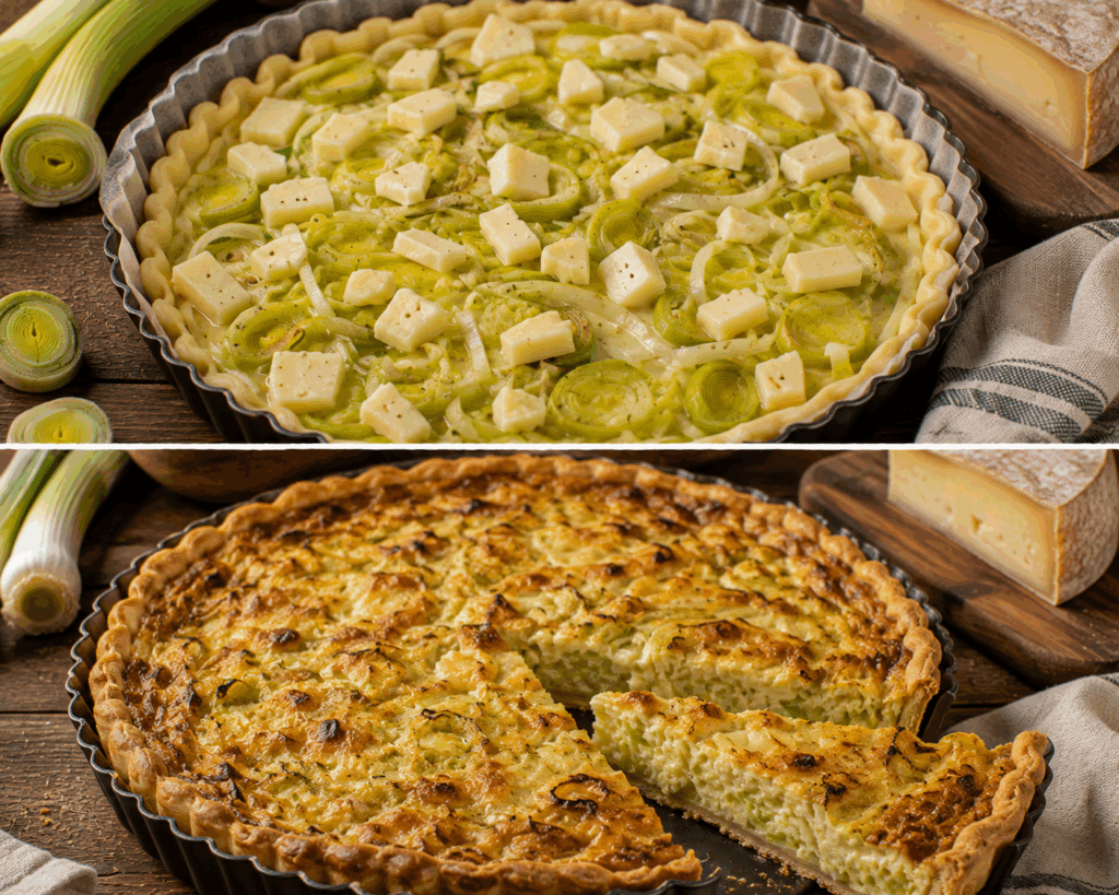 Torta Salata di Porri e Toma Piemontese – Piemonte