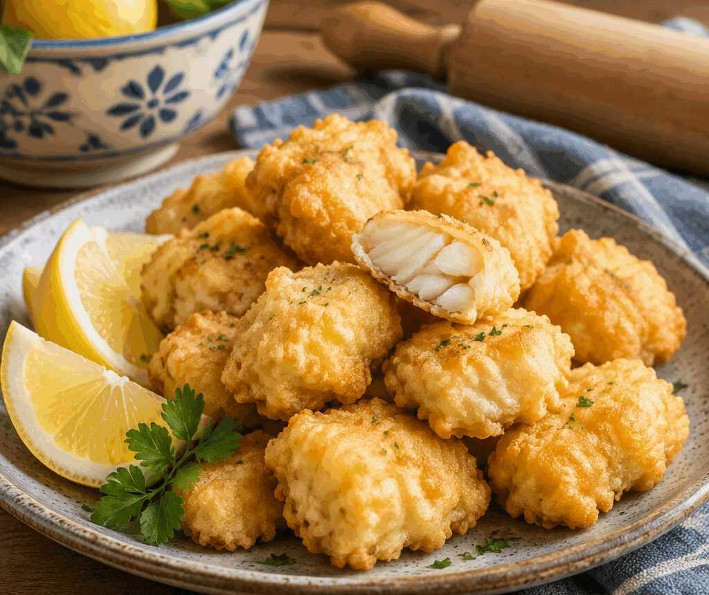 Baccalà fritto in bocconcini per un rinfresco di laurea indimenticabile