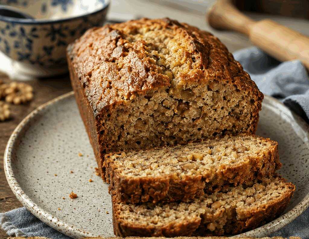 Banana Bread Soffice Senza Zucchero