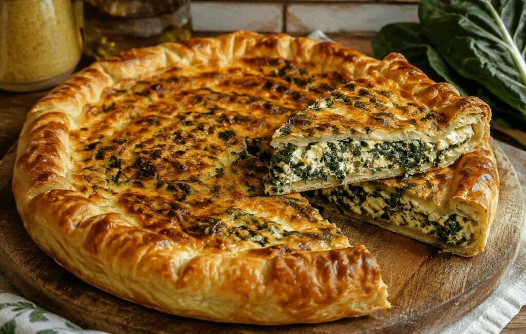 Bazzoffia Rustica con Ricotta e Bietole Toscana