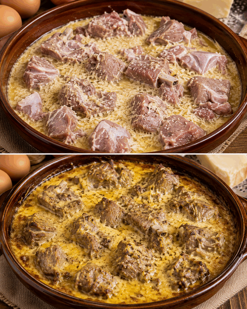 Agnello Cacio e Ova alla Teramana – Abruzzo