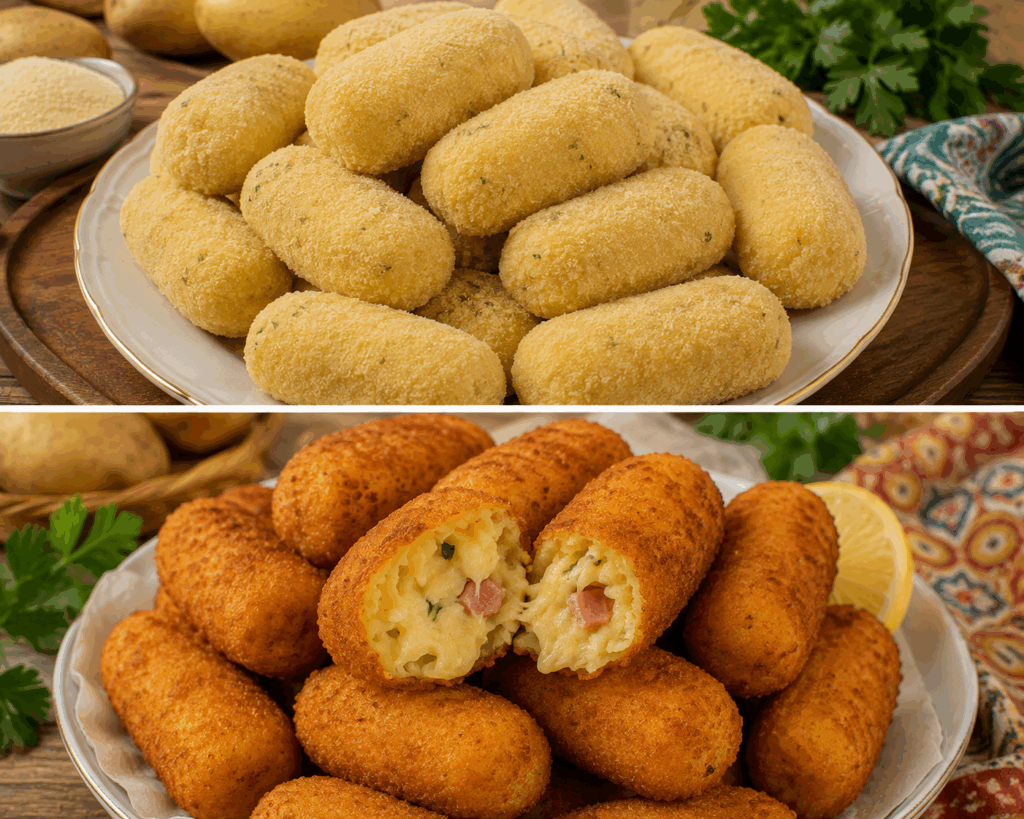 Crocchette di Patate alla Palermitana – Sicilia