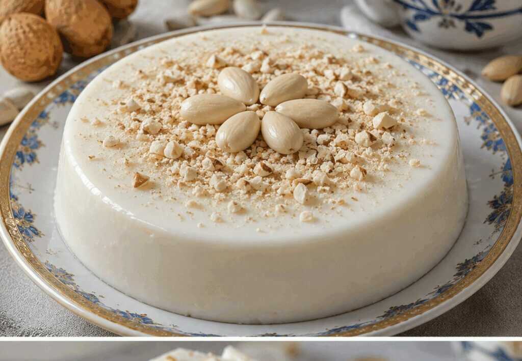 Biancomangiare alle mandorle: il dolce siciliano delicato e profumato