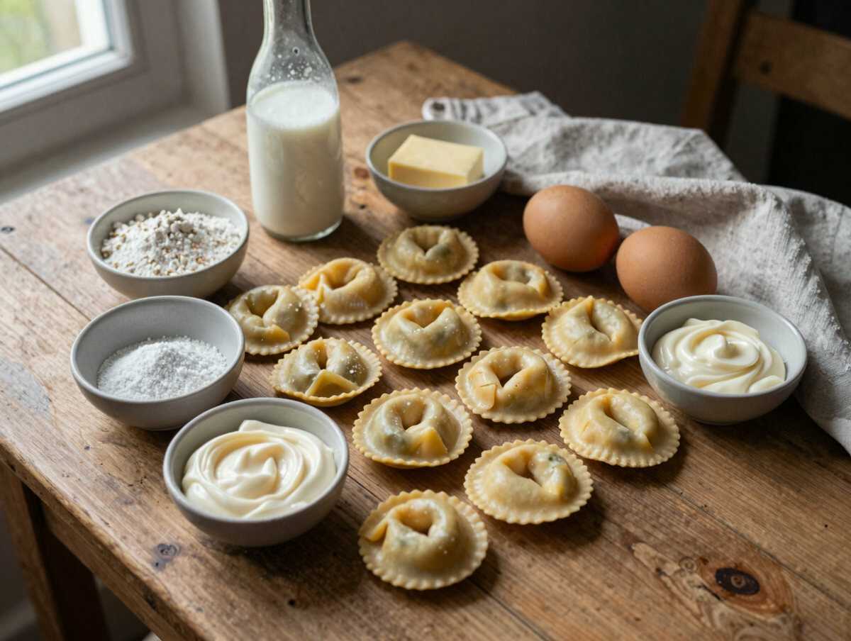 Gli ingredienti per Bignè salati con crema di taleggio, il classico del buffet che funziona sempre