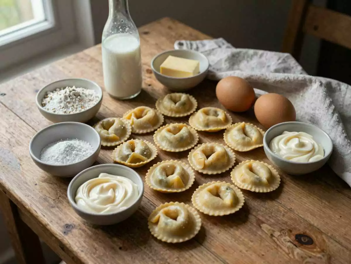Gli ingredienti per Bignè salati con crema di taleggio, il classico del buffet che funziona sempre