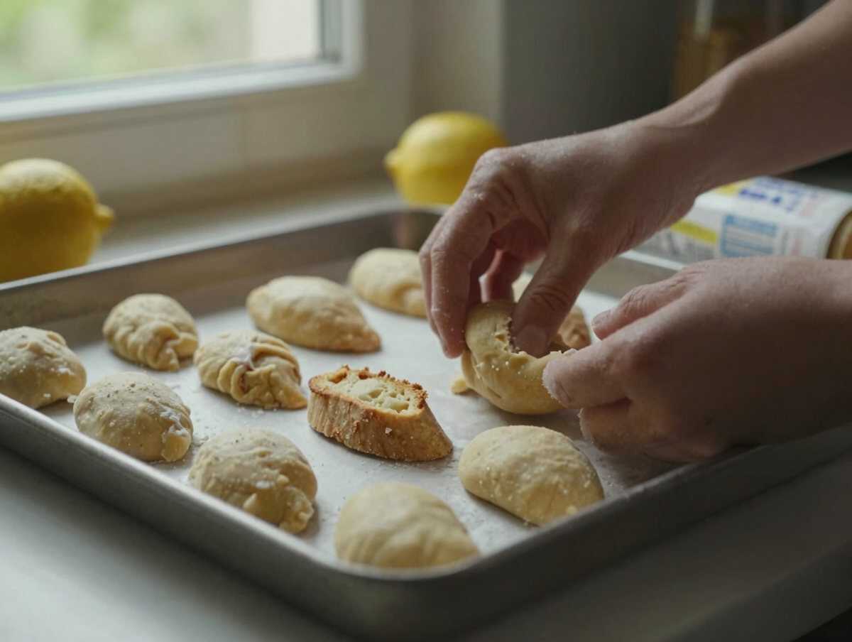 4. Far riposare — Biscotti al Limone Fatti in Casa: la Ricetta Friabile e Profumata Perfetta per la Colazione