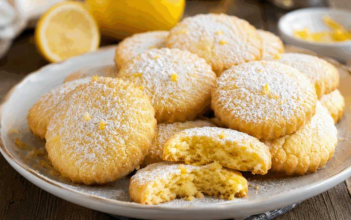Biscotti al Limone Fatti in Casa: la Ricetta Friabile e Profumata Perfetta per la Colazione
