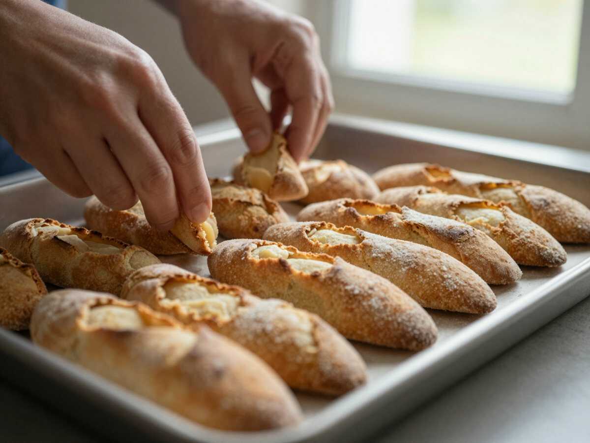 5. Prima cottura — Biscotti di Prato alle Mandorle – La tradizione croccante della Toscana