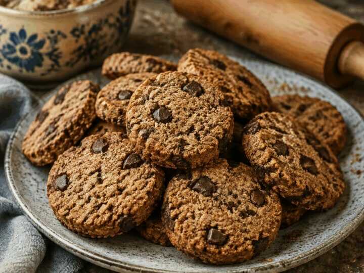 Biscotti Integrali al Cioccolato Fondente