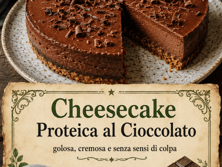 Cheesecake Proteica al Cioccolato