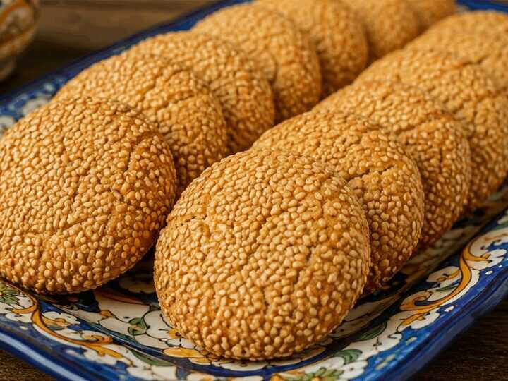 Biscotti regina al sesamo
