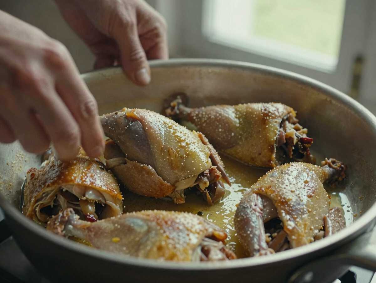 Cuoci i bocconcini — Bocconcini di Pollo alla Cacciatora Veloce