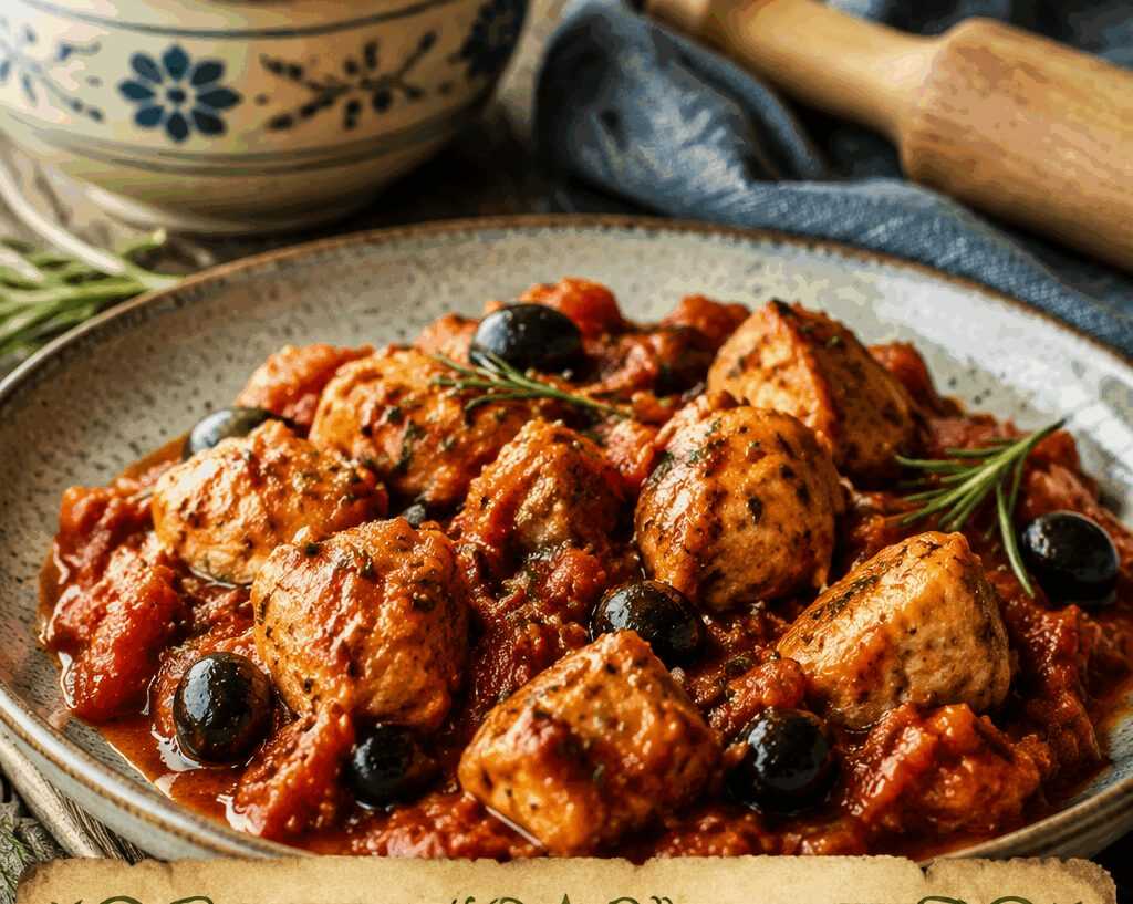 Bocconcini di Pollo alla Cacciatora Veloce