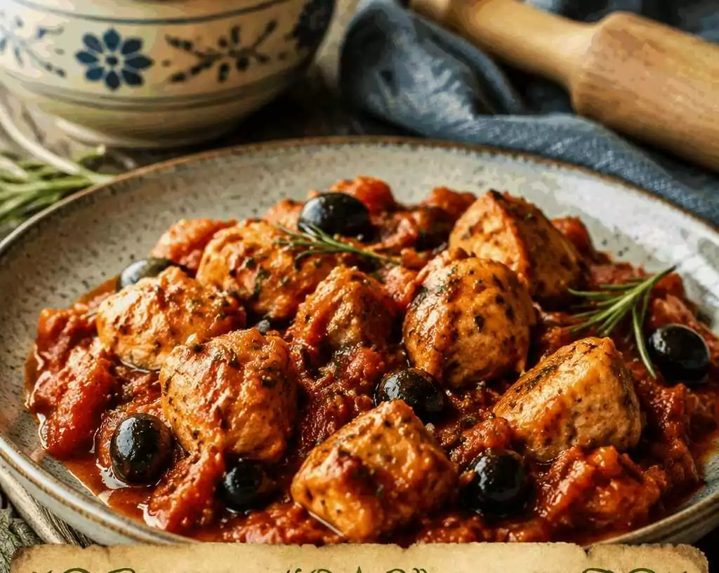 Bocconcini di Pollo alla Cacciatora Veloce