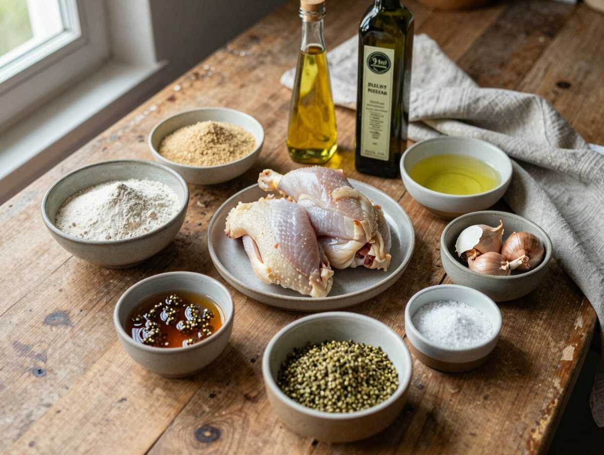 Gli ingredienti per Bocconcini di Pollo Miele e Senape