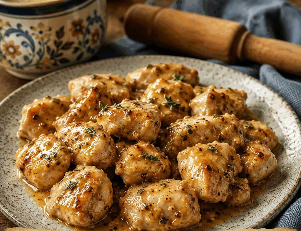 Bocconcini di Pollo Miele e Senape