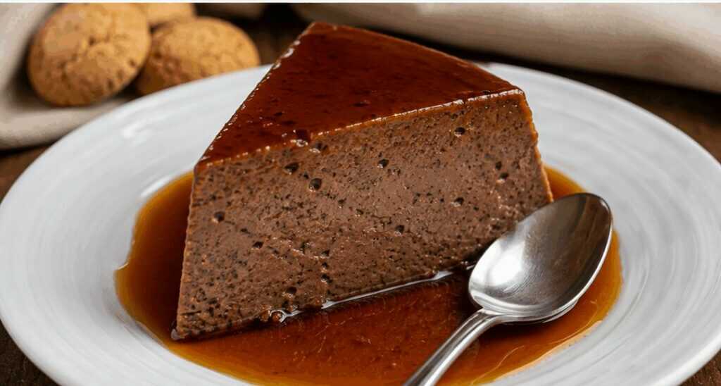 Bonèt piemontese al cacao e amaretti