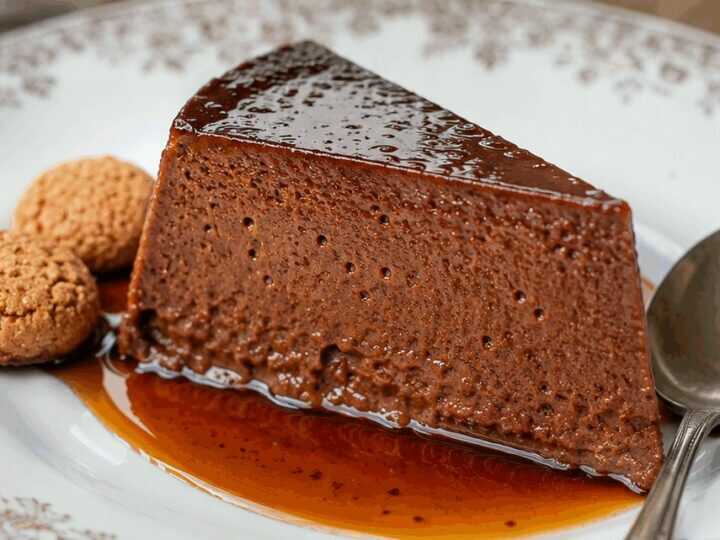 Bonet Piemontese al Cacao e Amaretti