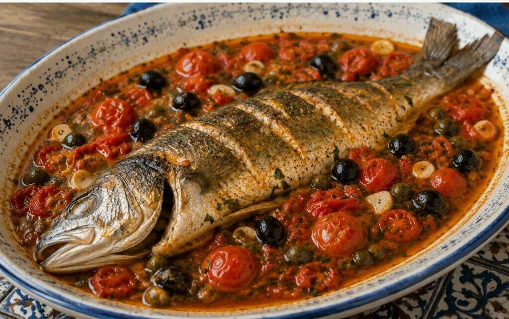 Branzino all’Acqua Pazza – Campania