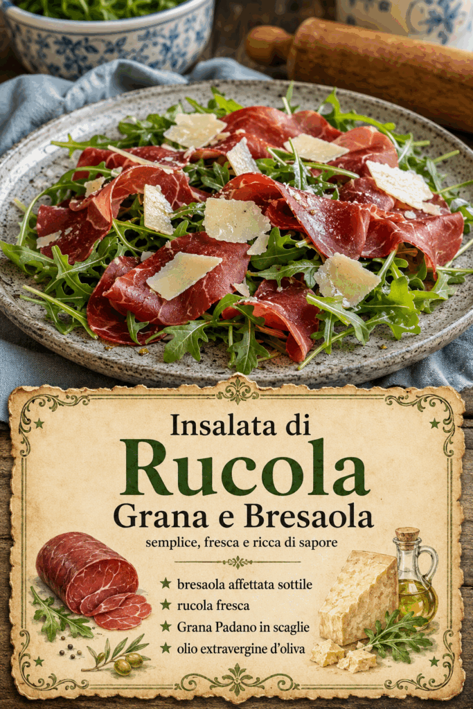 Insalata di Rucola Grana e Bresaola