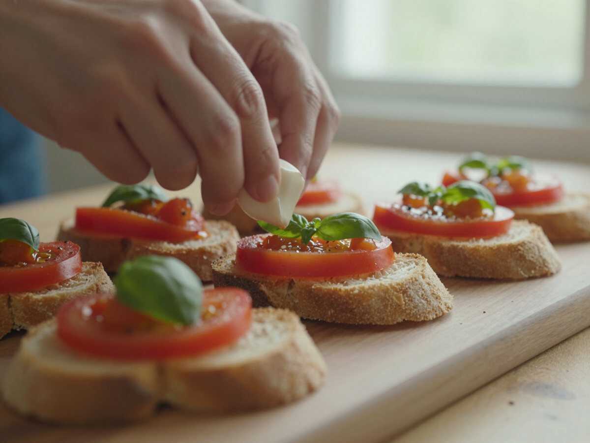 Aromatizzare con l'aglio — Bruschette al Pomodoro e Basilico: la Ricetta Croccante e Freschissima Pronta in 15 Minuti