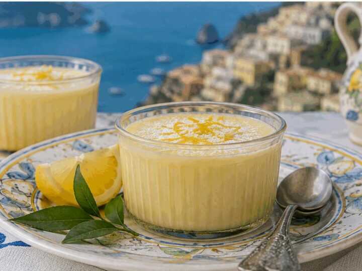 Budino al Limone della Costiera Amalfitana