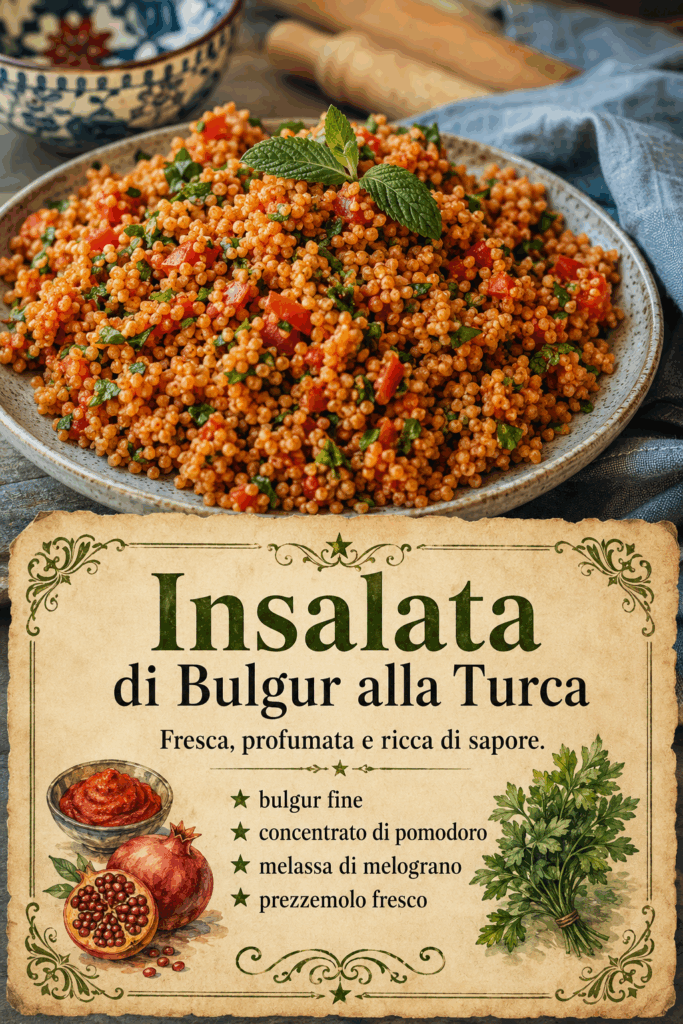 Insalata di Bulgur alla Turca