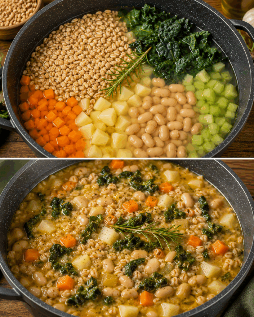 Minestra di Farro alla Lucchese – Toscana