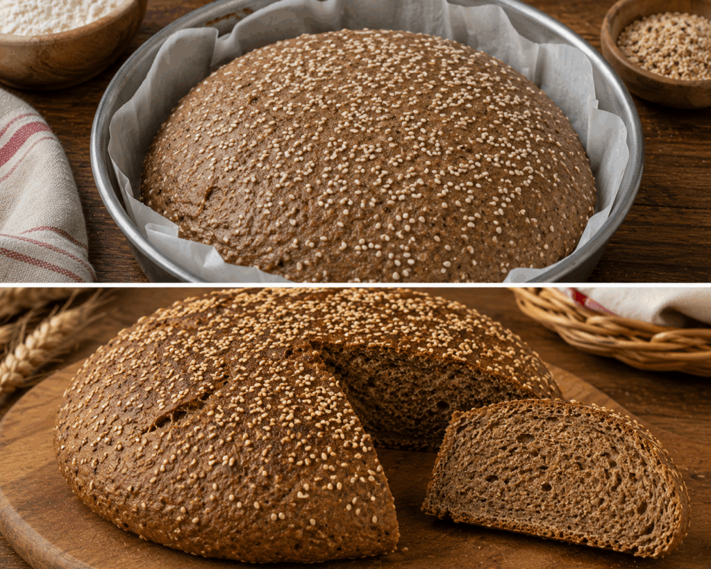 Pane Nero di Castelvetrano al Sesamo – Sicilia
