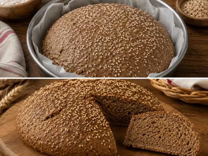 Pane Nero di Castelvetrano al Sesamo – Sicilia