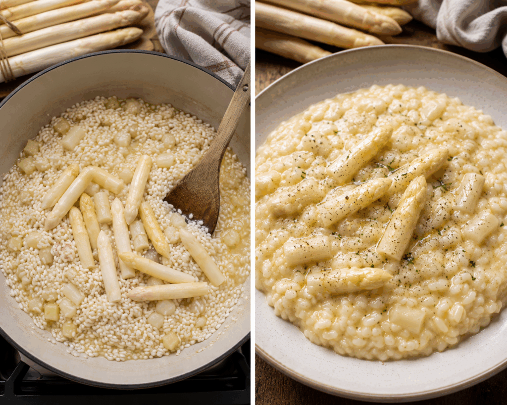 Risotto agli Asparagi Bianchi di Bassano – Veneto