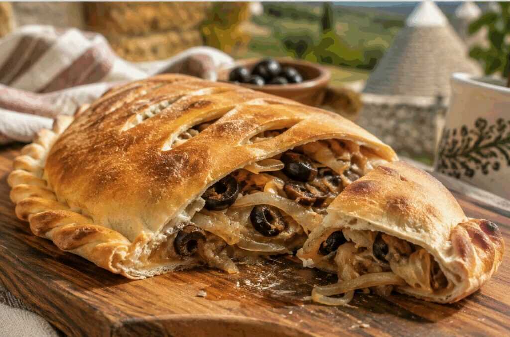 Calzone di Cipolla alla Pugliese Puglia