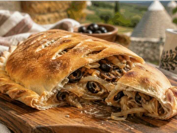 Calzone di Cipolla alla Pugliese Puglia