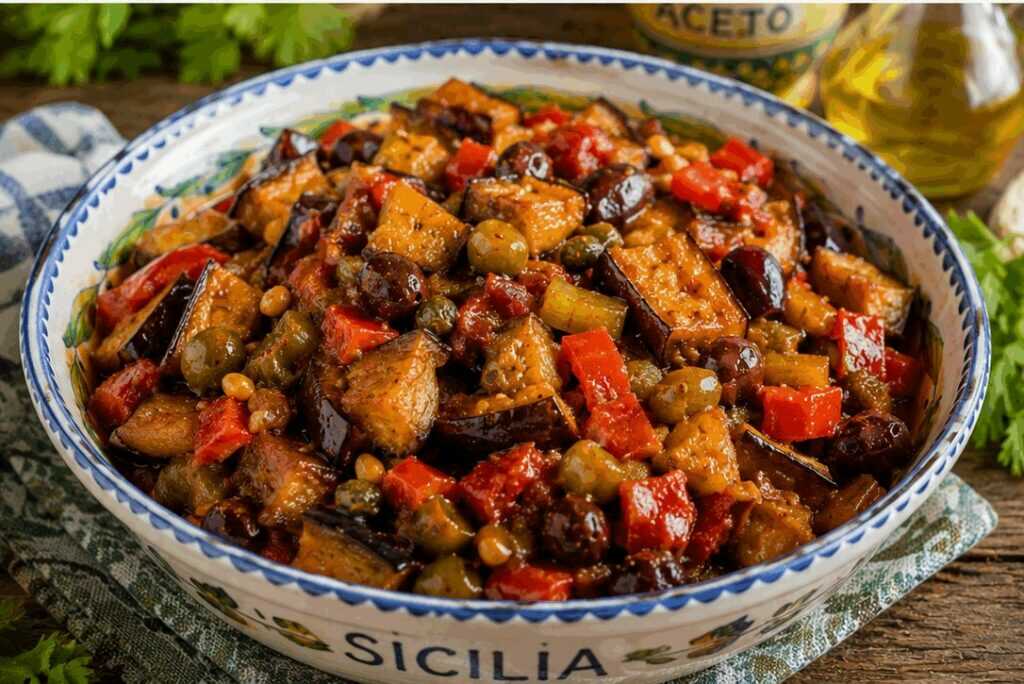 Caponata di Melanzane alla Siciliana