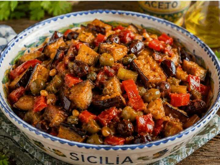 Caponata di Melanzane alla Siciliana