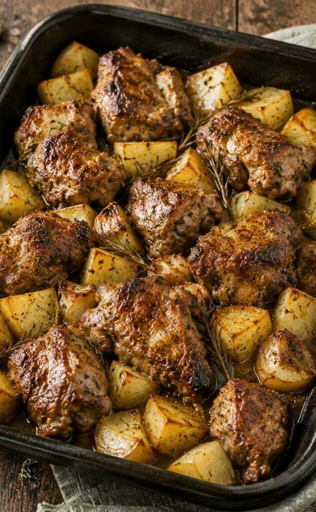 Capretto alla Lucana con Patate – Basilicata