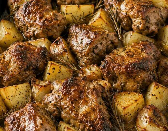 Capretto alla Lucana con Patate – Basilicata
