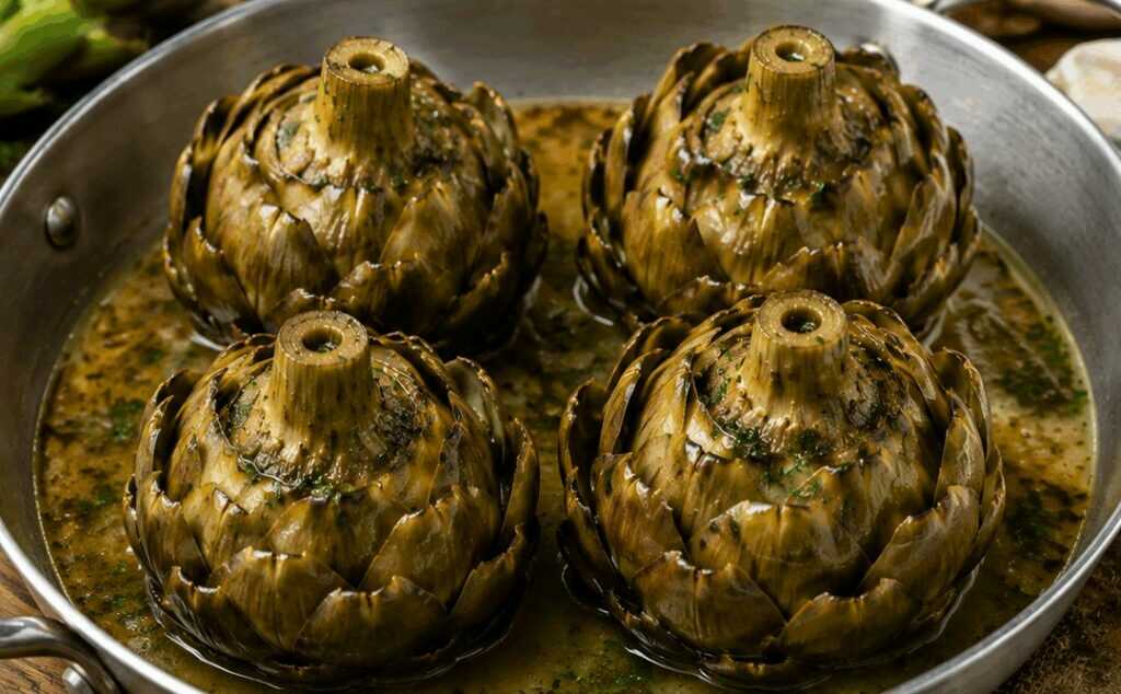 Carciofi alla romana (Lazio)