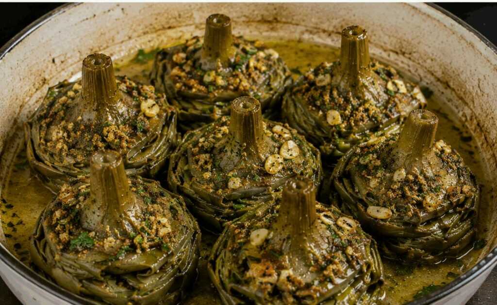 Carciofi Ammuddicati alla Siciliana – Ricetta Tradizionale