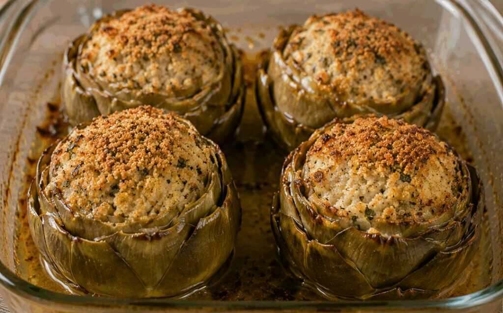Carciofi Ripieni al Forno