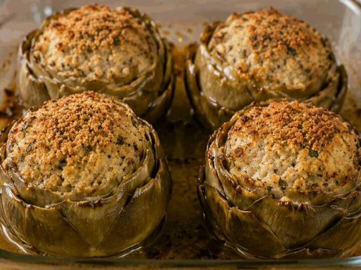 Carciofi Ripieni al Forno