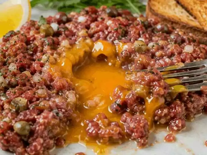 Carne cruda all’albese – Piemonte