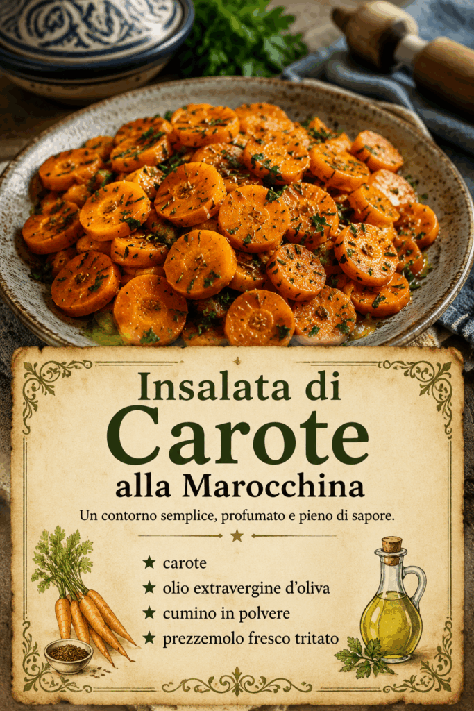 Insalata di Carote alla Marocchina