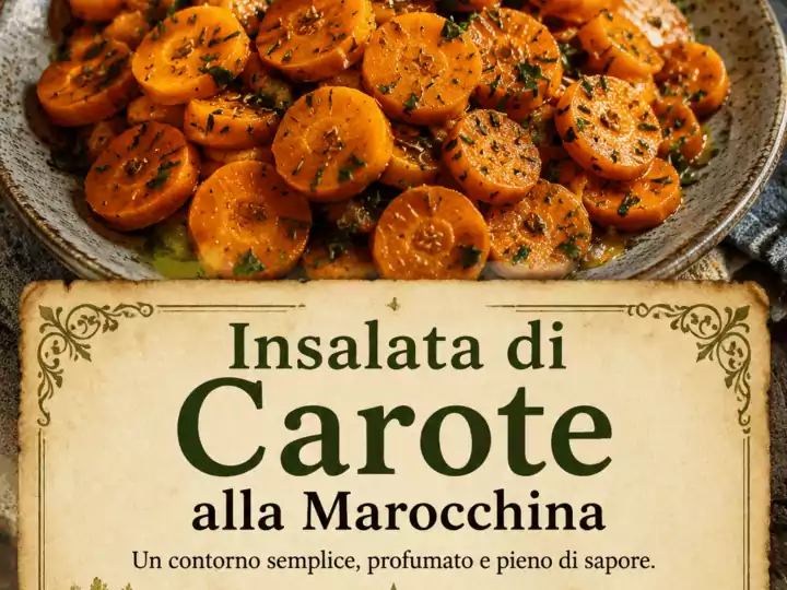 Insalata di Carote alla Marocchina