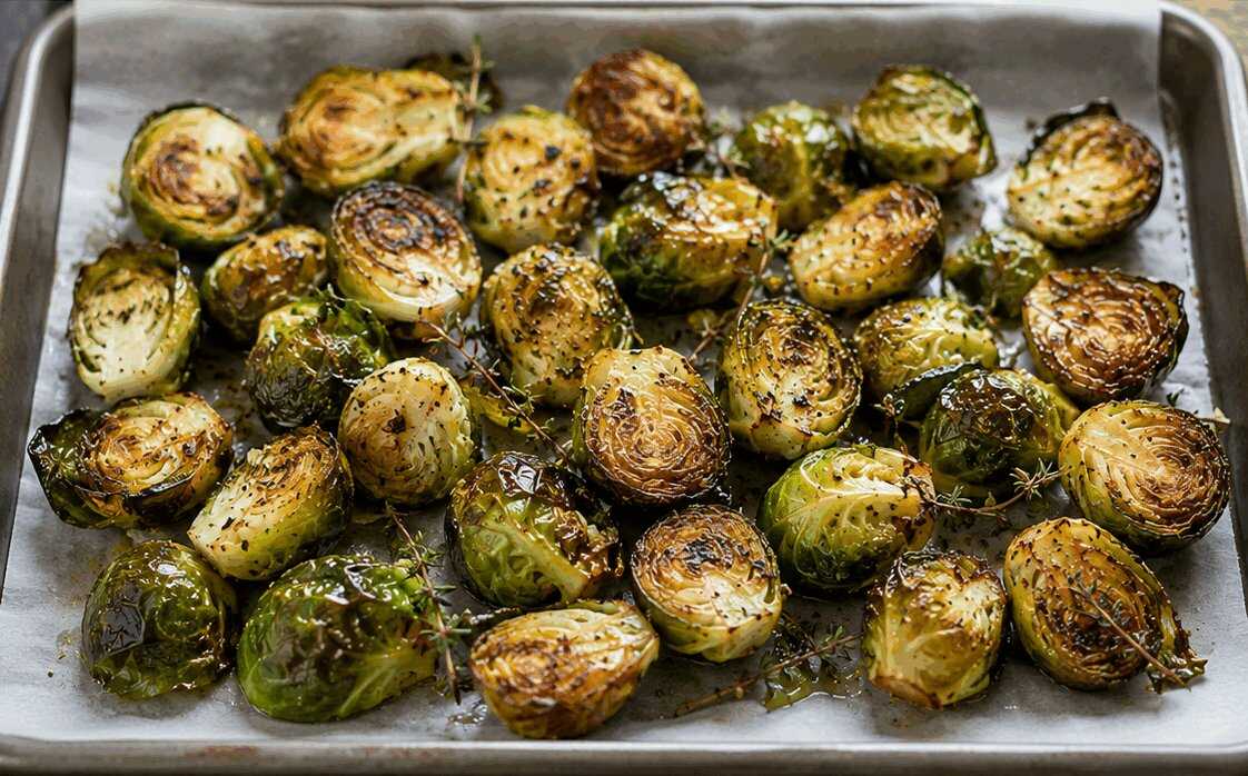 Cavolini di Bruxelles Arrosto: la Ricetta Croccante Fuori e Morbida Dentro con Erbe Aromatiche