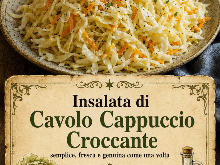 Insalata di Cavolo Cappuccio Croccante