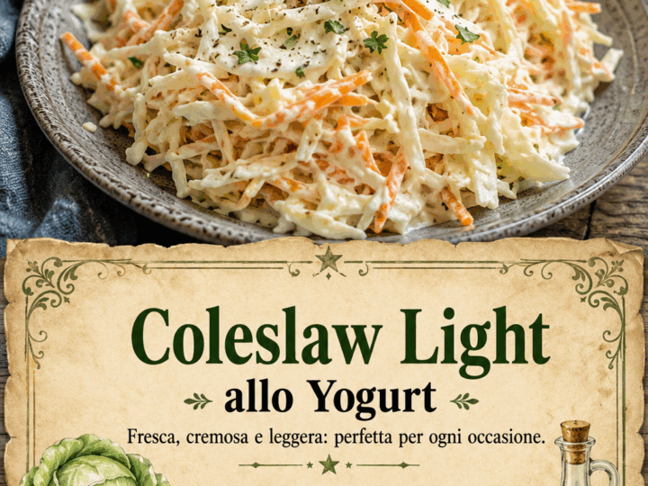 Coleslaw Light allo Yogurt